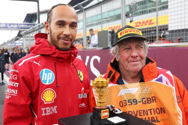Maurice Bennington recognised with Marshal Award at British Grand Prix