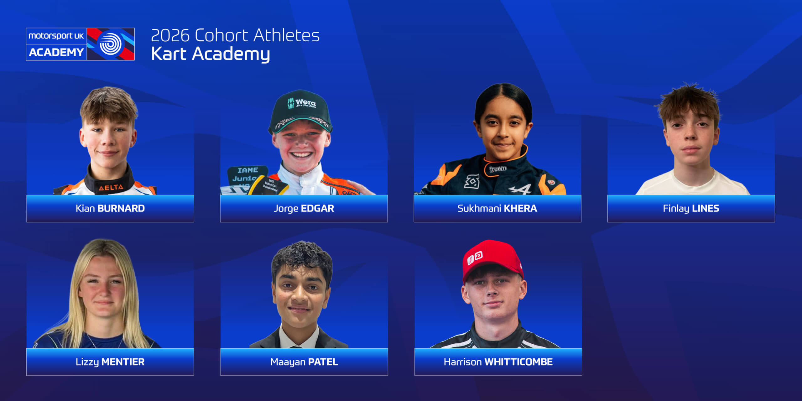 Kart Academy 2026 cohort