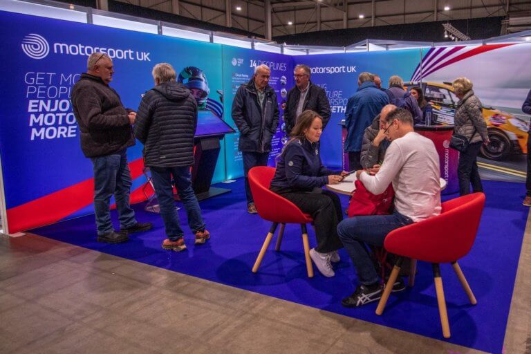 Motorsport UK inspires Race Retro visitors to enjoy motorsport, more often