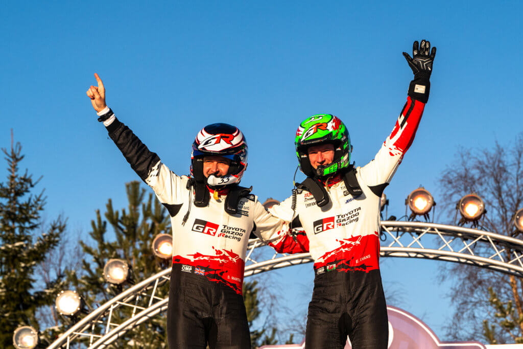 Elfyn and Scott’s Swedish hat-trick