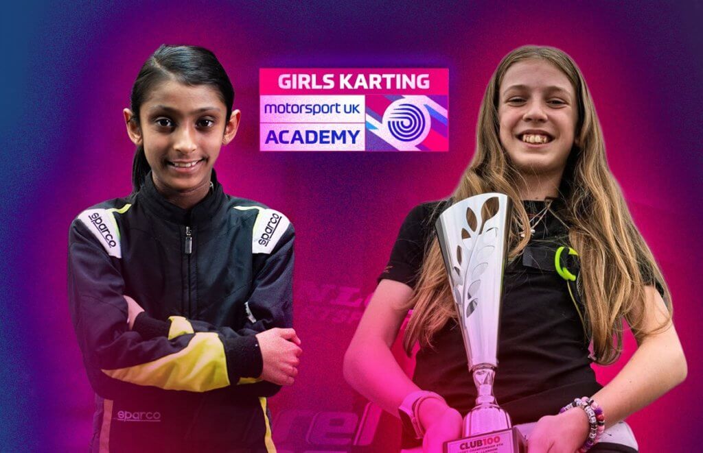 Motorsport UK and Charlotte Tilbury announce Girls Karting Academy scholarship winners